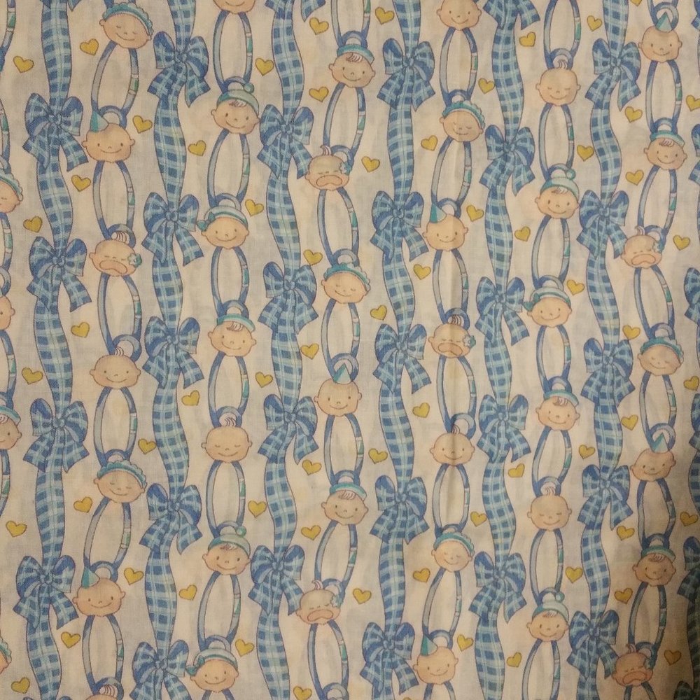 Fabric Vintage Baby Boy Concord Fabrics 3 Yards